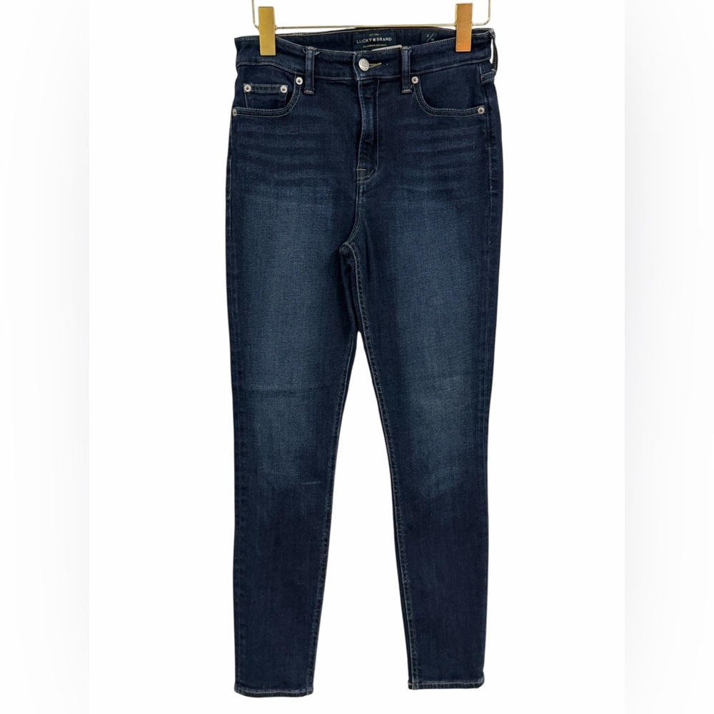 Lucky Brand Bridgette Skinny Jeans Dark Wash Stretch Denim Women’s Size 26